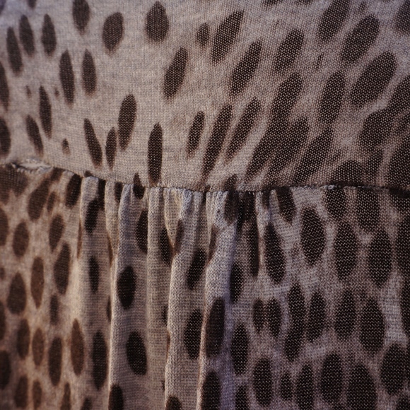 REBECCA TAYLOR ANIMAL PRINT CASHMERE BLEND - Picture 5 of 7